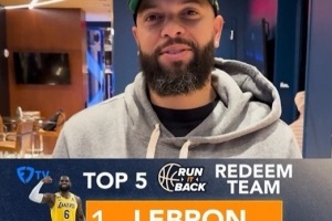 德隆-威廉姆斯盲排08夢之隊前5：詹姆斯、科比、甜瓜、韋德、魔獸