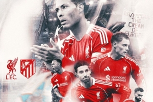 利物浦曬歐冠戰(zhàn)馬競海報：范迪克、薩拉赫+新援維爾茨等多人出鏡