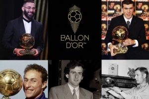 明示？法國隊官方盤點5位法國金球獎得主：普拉蒂尼、齊祖在列