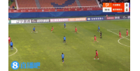 打破僵局！崔明安邊路傳中，穆謝奎停球后轉(zhuǎn)身抽射破門