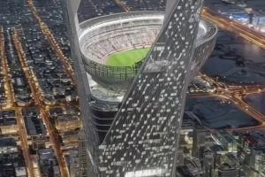 騙了5000萬人??郵報(bào)：沙特摩天大樓球場是AI生成，視頻成本3元