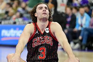 半個(gè)三雙！吉迪上半場5中3砍下5+6+7 落后1分但正負(fù)值低至-19