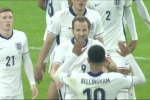 挑事？記者說貝林不滿被換下沒與球隊?wèi)c祝進(jìn)球，實際他與凱恩擊掌