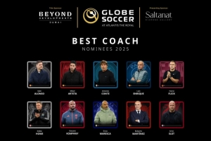 環(huán)足獎最佳主帥候選：阿隆索、恩里克、阿爾特塔、孔帕尼在列