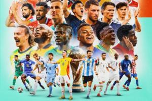 集結(jié)！世界杯官方曬首張直通42隊(duì)海報(bào)：梅西、姆巴佩、哈蘭德在內(nèi)