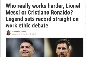 范巴斯滕駁斥了梅西的成功僅僅源于天賦的說(shuō)法