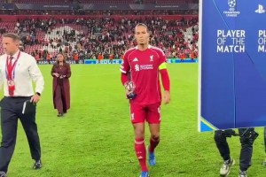 5場4絕殺！利物浦3-2馬競，范迪克補(bǔ)時(shí)絕殺+8次解圍當(dāng)選全場最佳