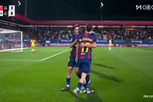 巴薩鎖定勝局！卡薩多長傳拉什福德送助攻！奧爾莫推射空門得手！